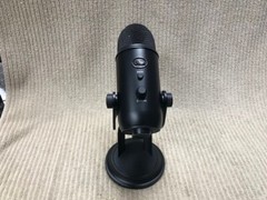BLUE YETI USB MICROPHONE 888-000322 BLACK GOOD CONDITION Ships Free!!