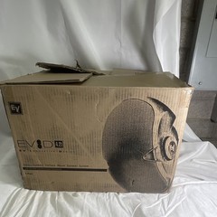 Electro-Voice EVID 4.2TW Surface Mount Wired Speakers Pair White 30W 8 Ohm