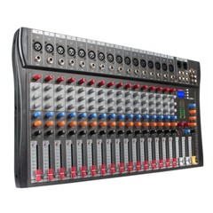Pro 16 Channel Power Mixer Audio Mixing Console 16 DSP w/USB 110-220V Bluetooth