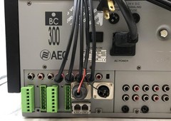 AEQ BC300 Professional Broadcast Mixing Console w/Dorrough 40-A Loudness Monitor