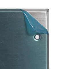 2 Gang Stainless Steel Wall Plate with 4 XLR Male Connectors PA Install