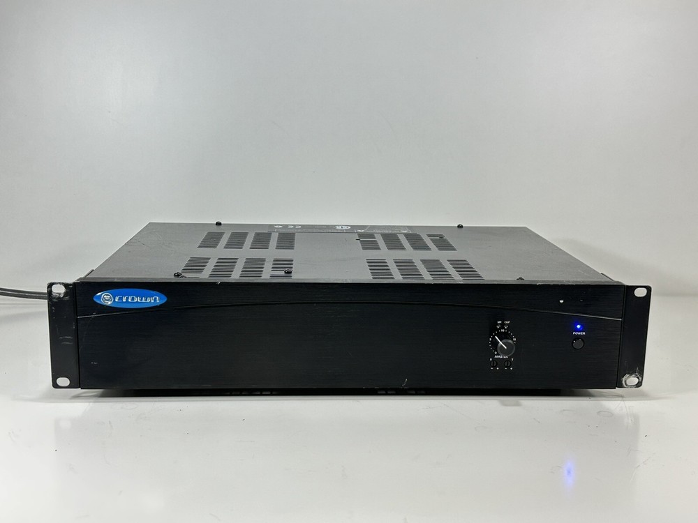 CROWN 180A ~ Industrial Single-Zone 80W Professional Power Amplifier ~ WORKING