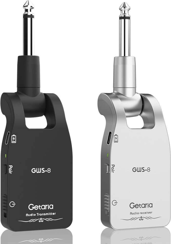Upgrade 2.4GHZ Wireless Guitar System Built-In Rechargeable Lithium Battery Wire