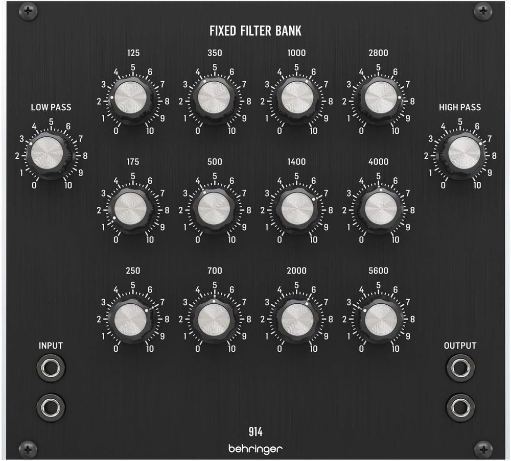 BEHRINGER / 914 FIXED FILTER BANK Analog fixed filter bank module