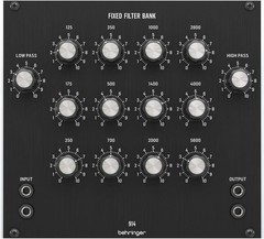 BEHRINGER / 914 FIXED FILTER BANK Analog fixed filter bank module