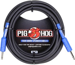 Pig Hog Speaker Cable 14 Gauge Wire 1/4 in. to 1/4 in. 25 ft.