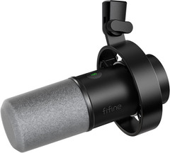 FIFINE Dynamic Microphone, XLR/USB Podcast Recording PC Microphone for Vocal Voi