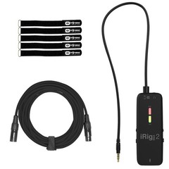 iRig Pre 2 Microphone Preamp for Smartphones, Tablets, Video Cameras & XLR Cable