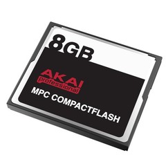 Akai 8GB CompactFlash CF Card for MPC 5000, MPC 4000, MPC 1000 & 2500 JJOS
