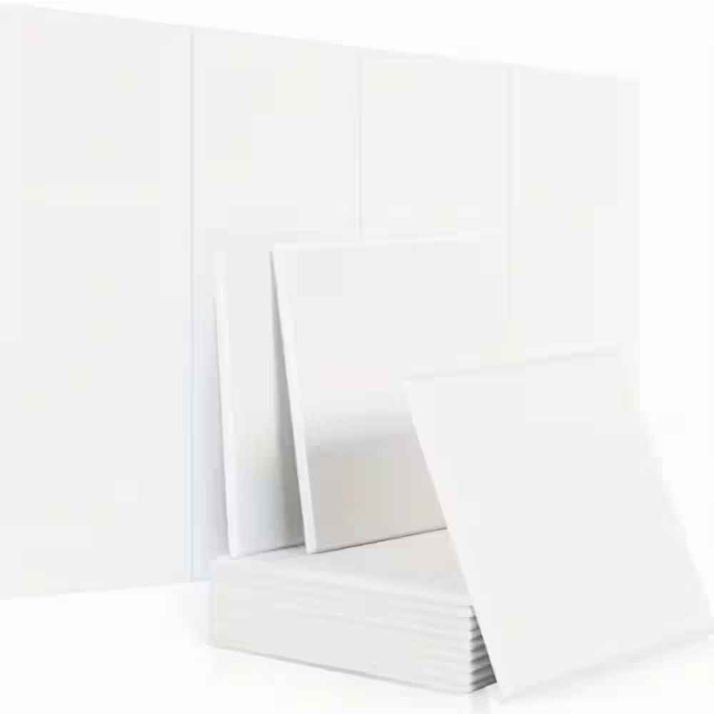 0.6 In. X 12 In. X 12 In. Square Sound Absorbing Acoustic Panels Self-Adhesive f