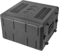 Durable 6U Rack Case with Microphone Storage – Perfect for Pro Audio Gear