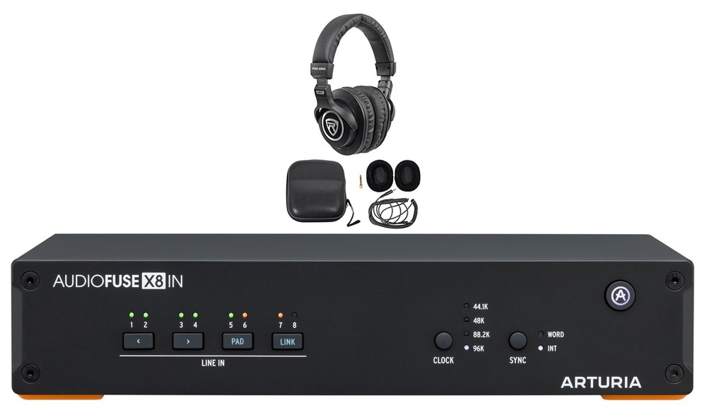 Arturia AUDIOFUSE X8 IN Add 8 Line Inputs to Audio Interfaces+Headphones