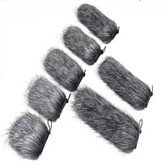 Mic Furry Windscreen Easy to Use Mic Windjammer for Interview Outdoor Use
