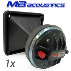Titanium Compression Driver 650W, 1.75″ VC 8Ω, 5.75″ Horn included, MB Acoustics