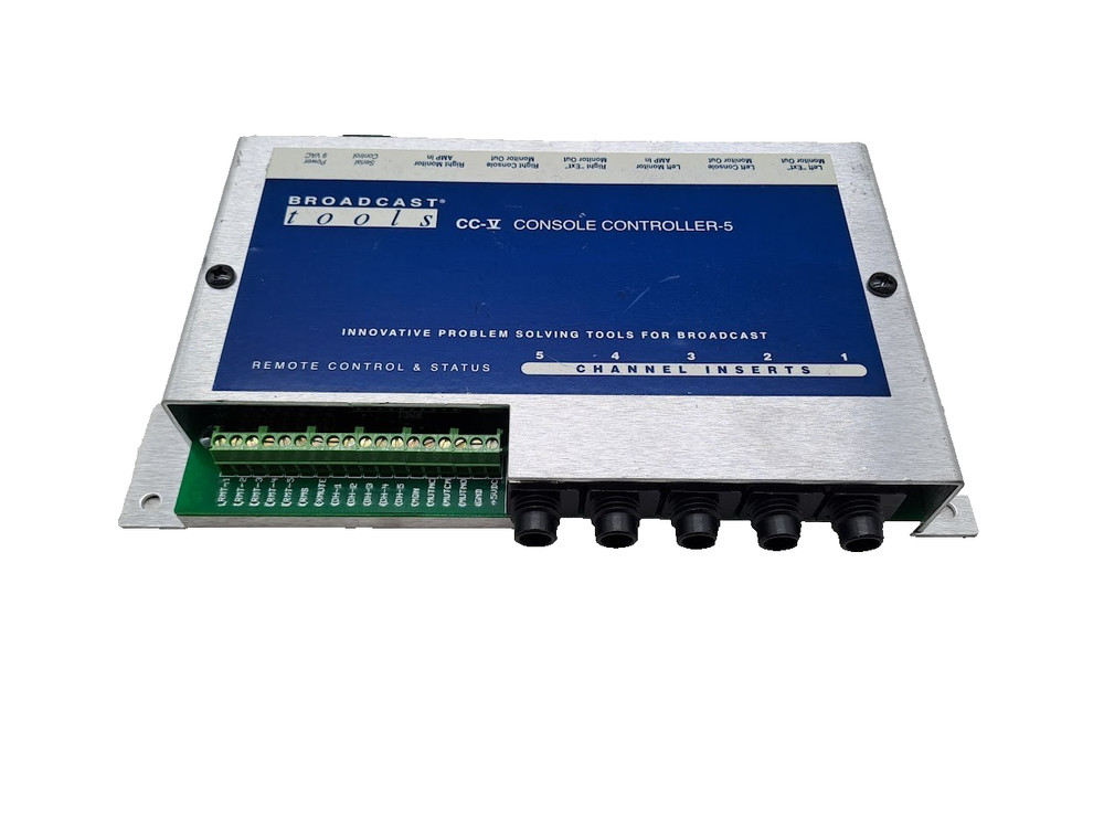 Broadcast Tools CC-V Console Controller-5