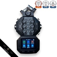 ZOOM H8 Handy Recorder Podcast Field 8 Channels Portable Recording 12 Tracks H 8
