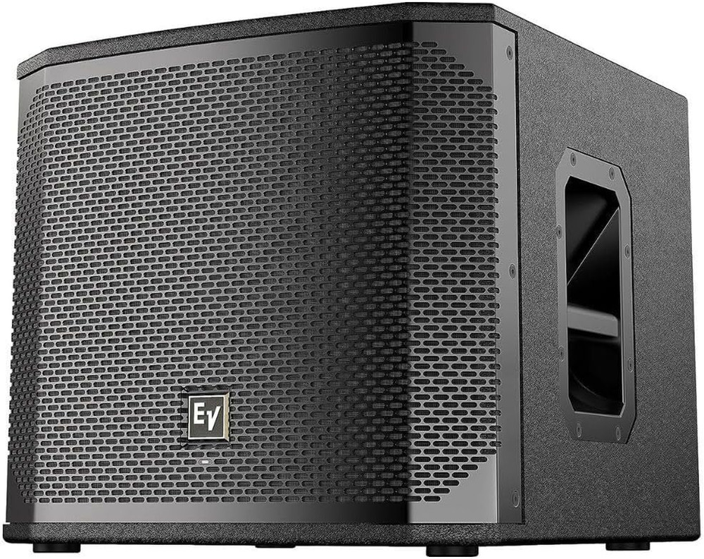 ELX200-12SP 12″ 1200W Powered Subwoofer, Black