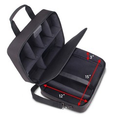 USA GEAR RODECaster Pro Case – Hold Podcaster, Mixer, Microphones, and More