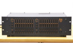 TOA E112 2ch Frequency Equalizer Parametric Graphic EQ Tested Japan
