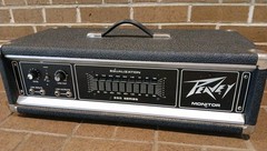 Peavy 260C Series Monitor Power Amp Head Equalization 130W; 4 OHMS *Vintage*