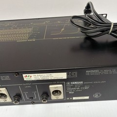 Yamaha Q2031A Dual Channel 31 Band Graphic Rack Mounted Equalizer EQ Working