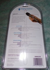 SMM 205 SINGING MACHINE Microphone w/ 10 Ft Chord + Adapter – NEW IN BOX