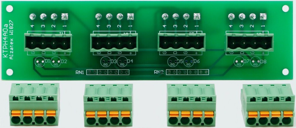 Speaker Patch Panel with Pluggable Phoenix Connectors