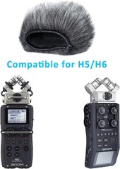 SUNMON H5, H6 Windscreen Microphone Wind Muff Fits for Zoom H5 H6 Portable Handy