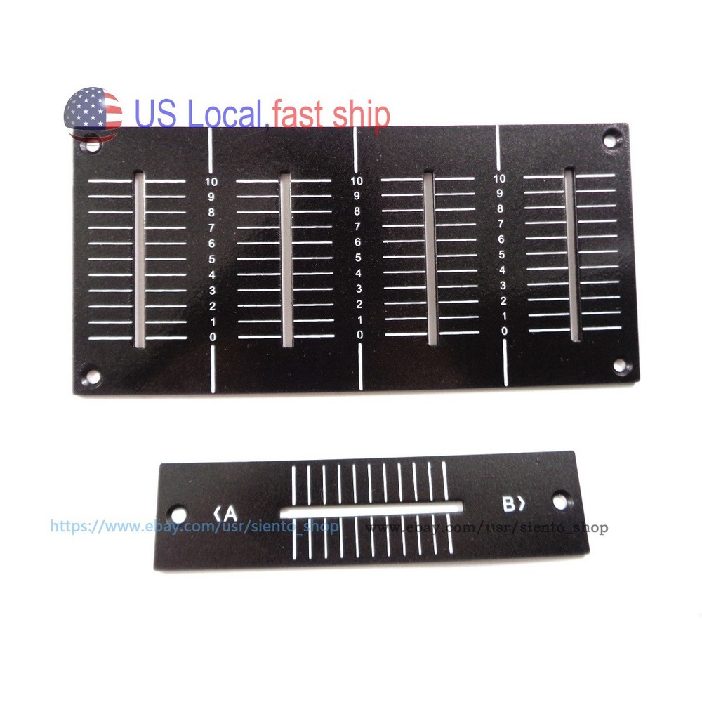 US Local OEM Main Faceplate for Pioneer DJM800 Fader Panel DAH2427,DAH2426