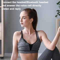 For Android/iPhone Wireless Lavalier Mini Mic Audio Video Recording Microphone.
