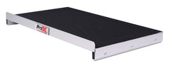 Pro X T-12MRSS 12U x 10U Slant Combo DJ / Mixer Rack Case + Sliding Laptop Shelf