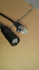 50FT PRO CAT5E Tactical Shielded w/Neutrik Ethercon RJ45 to RJ-45 Booted cable