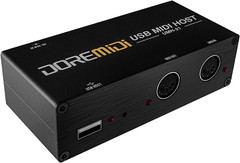 Upgraded USB Host MIDI Interface1-In and 1-Out, MIDI Host Box High Speed USB to