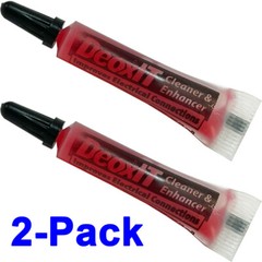 2 pack – FRESH STOCK CAIG LABS DeoxIT® 100% solution, 2mL Squeeze Tube, D100L-2C