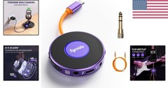 Portable Guitar Audio Interface with USB-C 24bit, 48kHz Mini Interface for DJ…