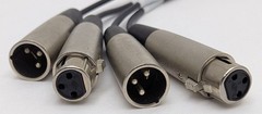 Digigram SC129000101 Breakout Cable OEM for VX222HR VX222V2 15-Pin D-Sub to XLR