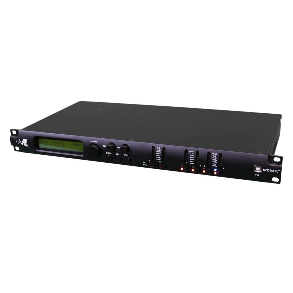 MARANI DPA2448QRT 2 XLR Inputs – 4 XLR Outputs Computer Controlled Digital