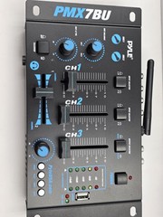 Pyle Bluetooth 3-Channel DJ MP3 Mixer, PMX7BU, USB Flash Reader New in Box!