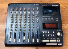 TASCAM 424 MKIII Portastudio 4-Track Cassette Recorder Tested No Adapter Japan