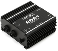 Whirlwind EDB1 1-channel Passive Instrument Direct Box (5-pack) Bundle