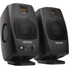 ADAM Audio D3V 3″ Active Studio Monitors, Black (Pair)