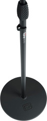 Microphone Stand with 12″ Weighted Base and Soft Grip Twist Clutch Height Adjust