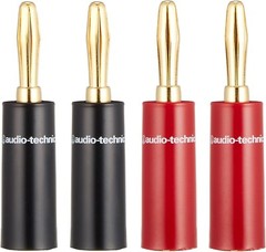 Audio-Technica AT6301 Solderless Banana Plug / Japan / AIRMAIL with TRACKING