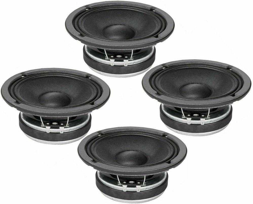4X Faital Pro 6FE200 8Ohms