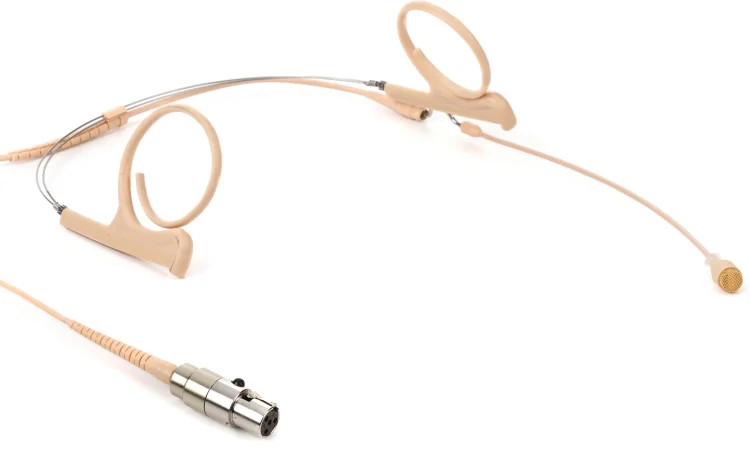DPA 4266 CORE+ Omnidirectional Flex Headset Microphone – TA4F, Beige, Long