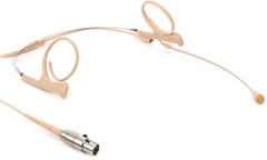 DPA 4266 CORE+ Omnidirectional Flex Headset Microphone – TA4F, Beige, Long