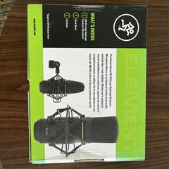 Mackie EM-91C Diaphragm Condenser Microphone – Black