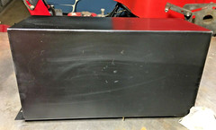 Rack Lockbox 16-gauge steel, mounts in audio rack cases 19-W 9-D 7-H