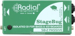 Radial StageBug SB-2 1-channel Passive Instrument Direct Box