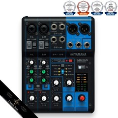 YAMAHA MG06X 6ch Mixing Console 2 Mic Stereo Mixer Digital Effects MG 06 MG06 X